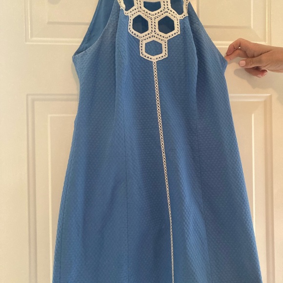 Beautiful blue white lily Pulitzer dress size 6 great condition - Picture 8 of 11